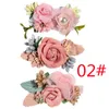 2021 Pink emulation head flower hair is acted the role of princess joker pure and fresh natural lovely hairpin