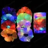 Hår Scrunchies Light Up Hairrope LED Light Luminous Elastic Hair Scrunchies for Women Girls Halloween Christmas Party7784296