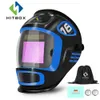 HITBOX Welder Mask Solar Auto Darkening Welding Helmet Weld
