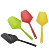 Plastskovlar Vegetabilisk silkes Scoop Nylon Spoon Large Colander Soup Filter Pasta Värmebeständiga silverktyg