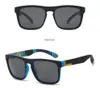 Sommer-Fahrsonnenbrille, polarisierte Sonnenbrille für Herren, Herrenmode, Strand, Radfahren, Radfahren, Reisen, Angeln, polarisierende Brille, quadratisch