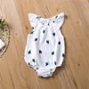 Noworodek Odzież Baby Romper Multi Design Kaktus Wzór Bez Rękawów Solidne dziecko Ubrania dzieci Dziewczyna Cute Pajacyki 13 5SC L2