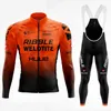 HUUB Conjunto de Camisa de Ciclismo de Inverno Masculino Ribble Weldtite Manga Longa Fleece Camisa de Bicicleta de Estrada Terno MTB Maillot Culotte Roupas de Ciclismo