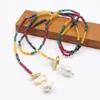 Guaiguai Bijoux naturel cultivé blanc biwa perle mix couleur jade chaine