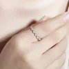 Оригинальные солидные 100% 925 стерлинговые кольца для женщин простой пасьянс алмазное тонкое кольцо Топаз драгоценные камни ювелирные изделия