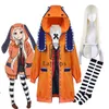 Anime Kakegurui Yomoduki Runa Jacket Hoodie Coat Yumeko Jabami Cosplay Costume Japanese School Girls Uniform Y0913