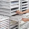 Opbergzakken Afneembare Garderobe Organizer Kleding Mand Multi-Layer Stackable Shelf Organizers Organizadores Zakjes Cricut