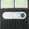 1/2/4 pezzi 120 LED solare PIR sensore di movimento applique da parete per esterni giardino sicurezza stradale impermeabile - 1 pezzo