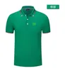 VFL Wolfsburg herr- och kvinnors polo-skjorta Silkbrokad Kort ärm Sports Lapel T-shirt-logotyp kan anpassas