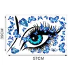DHL styles mixtes Sexy Eye Wall Sticker Fille Chambre salon décoration pour Mural Art Stickers