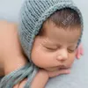Bonnet en mohair tricoté à la main pour bébé, accessoires de photographie pour bébé. Pographie prop.on Baby Shower Gift 211023