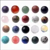 Collane Pendenti Gioielli Bracciale Confezione regalo Amici 7 Chakra Stone Spheres Collection Donna Uomo Healing Yoga Quarzo Crystal Pendant Neckl