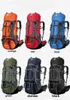 Mochila Esportes Grande Capacidade 60L Homens Ao Ar Livre Mulheres Saco de Viagem Caminhadas Camping Escalada Sacos De Pesca Mochilas Impermeáveis