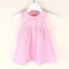 Kleinkind Kleinkind Kinder Baby Mädchen Kleid Kleidung Streifen Ärmellose Casual Kleider 2020 Sommer Q0716