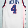 Nikivip All American Chauncey Billups # 4 Maillot de basket-ball rétro bleu blanc McDonald Mens Cousu Personnalisé N'importe quel numéro Nom Maillots