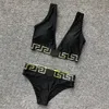 Sexig baddräkt simning bikini strand simmar tvådelade uppsättning vikningssöm speciell tyg ren färgband damer badande underkläder s-xl