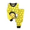 Flickor Jul Pyjamas Conjuntos de Pijama Roupa Infantil Sleepwear Menina Kids Kläder Pajama Set Dziewczya Zestawy 211130