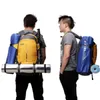 Buitenzakken wandelen rugzak waterdichte oxford 40l schaalbare grote capaciteit reistas buiten paren vrouwen mannen camping trekking knapzak ski