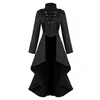 Jaquetas femininas 2021 Mulheres Gothic Countercoat Jaqueta Steampunk Tuxedo Terno Espartilho Espartilho Dia das Bruxas Traje Roupas Ladies Casual Casaco Casual