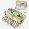 Simple Large Capacity Pencil Case Stationery Box Junior High School Student Multifunctional Pencil Bag