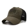 Femmes hommes USA drapeau maille casquette de baseball mode mâle femelle respirant Snapback chapeaux unisexe camionneur chapeau DD103