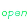 open Sign Store Restaurant Bar Gift shop Door Decoration Board LED Neon Light 12 V Super Bright259A