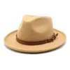 Fedora hoed voor vrouwen mannen fedoras bulk heren vrouwen vilt hoeden vrouw man Panama cap vrouwelijke mannelijke vintage jazz top caps lente herfst winter groothandel kerstfeest geschenk