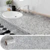 Wallpapers Kitchen Stickers Bathroom Marble Granite Self-Adhesive Wallpaper Waterproof For Cabinet Desktop Dinner PVC Wall Decorative