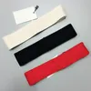 Fashion Designer Hair Jewelry for Women Men Sports Headband Rubber Bands Running Headwear Makeup Hairs Accessories