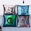 NewVarious Styles Pillow Case Sublimation Blank Magic Sequin Pillows Cover High Quality Fashion Pillowcase Decoration Ewe6834