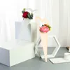 Valentin Day Flower Boîtes d'emballage Single Rose Bouquet d'emballage Sacs-cadeaux Floraux de mariage