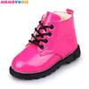 Kind Schneestiefel Schuhe für Mädchen Jungen Stiefel Mode weichen Boden Baby Mädchen Jungen Stiefel 21-36 Herbst Winter Kinder Stiefel Shoev 210713