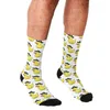 Men's Socks Funny Rubber Duck Pirate Printed Men Harajuku Happy Hip Hop Novelty Cute Boys Crew Casual Crazy For