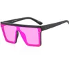 Oversized Sunglasses Flat Top Quay Square Sun Glasses for Women Female Vintage Mirror Ladies Shades UV4004780245