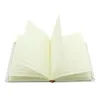 Sublimation A6 cahier blanc en cuir PU bloc-notes A5 bricolage Photos journal multifonction manuel cahiers portables simples