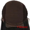 14-18 pouces perruques de cheveux synthétiques brésilienne vierge simulation cheveux humains dentelle avant perruques sans colle court Bob ondulé avec pour les femmes noiresfactory dir