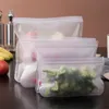 الحفظ الغذاء حقيبة المدخرات ثلاجة أكياس تخزين تنظيم المطبخ الفاكهة الخضروات مختومة أدوات إعادة الاستخدام شفافة بسيطة شركة ه