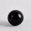 Ornamenti per le arti del quarzo a sfera di cristallo naturale Obsidian Decorazione per la casa di guarigione minerale gemma Reiki Energia Stone Base2437274