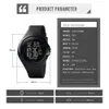 SKMEI Sport Digital Men Watches Science Fiction Style Touch Screen Operation Waterproof LED Light Alarm Clock montre homme 1602 X0524