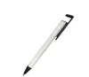 Stylos en métal de sublimation stylo blanc en aluminium tige transfert thermique stylo à bille créatif avec film rétractable RRB13591