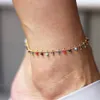 simple gold anklets