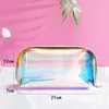 HBP ins wind Bolsa cosmética Hyunya bonita à prova d'água de grande capacidade bolsa portátil para meninas bolsas de maquiagem portáteis bolsa transparente com aba