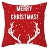 Yastık/dekoratif yastık Noel dekorasyonu yastık kapağı karikatür Noel claus baskısı vaka parti topu
