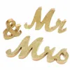 Autres arts et artisanat en bois mr mrs accessoires de mariage mots en anglais