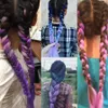 Braid jumbo de 24 polegadas ombre sintético Jumbo Braiding Hel