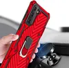 Hybrid Defender Kickstand Finger Ring Cases for iPhone 12 Mini 11 Pro Max Samsung S21 Ultra LG Stylo 6 7 5G Harmony 4 Aristo 5 Moto G Play G9 Stylus G8 Power E6S