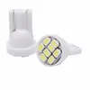 100 Stuks 12V Auto Lampen T10 W5W 194 192 168 2825 Wedge 8SMD 1206 Led Vervanging Lampen Voor auto Interieur Reading Kaart Dome Light5357617