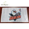 Ahl San Diego Gulls Flag 3 * 5ft (90cm * 150cm) البوليستر راية الديكور تحلق المنزل حديقة هدايا احتفالية