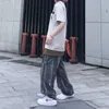 Woman Jeans High Waist Clothes Wide Leg Denim Clothing Streetwear Vintage Quality Fashion Harajuku Straight Pants hiphop 210809
