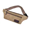 Canvas Waist Bag Multi-function Men Shoulder Bags Portable crossbody Messenger Bag Unisex Sling Chest Packs Sports Outdoor Hip Belt waistbag for cycling traveling